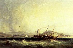 First crossing of the Channel by the steamship Fulton