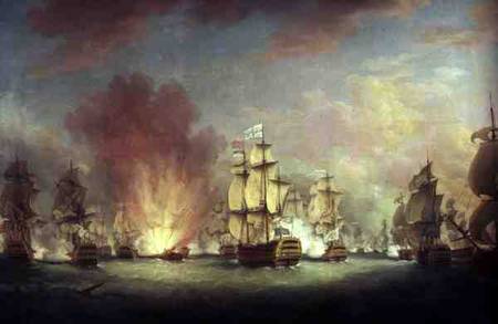 The Moonlight Battle: The Battle off Cape St Vincent from Richard Paton