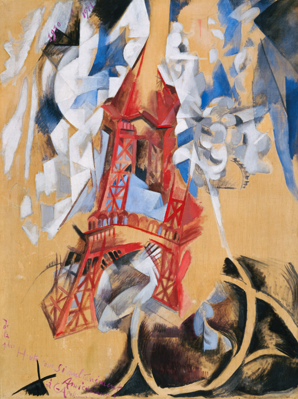 Der Eiffelturm (La Tour Eiffel) from Robert Delaunay