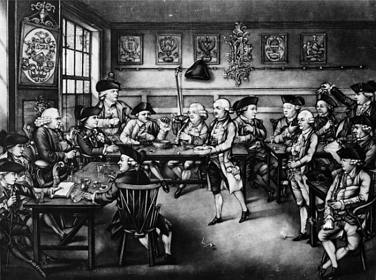 The Court of Equity or Convivial City Meeting from Robert Dighton