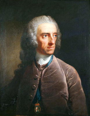 Portrait of Stephen Martin Leake (1702-73) 1755 (oil on canvas) from Robert Edge Pine