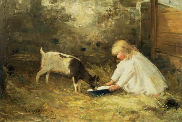 The Kid (oil on canvas) from Robert Gemmel Hutchison