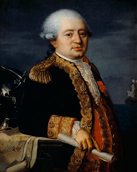 Portrait of the Comte de La Couldre de La Bretonniere from Robert Lefevre