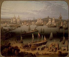 The port of Boston