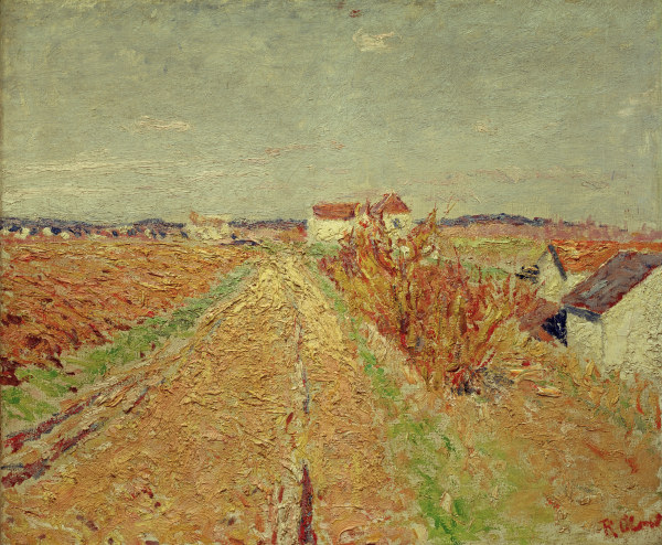 Landscape with Road and Farm Buildings from  Roderic OConor