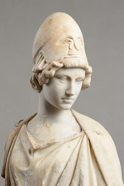Athena des Myron, Detail (Römische Wiederholung einer Bronzegruppe von ca from Römisch