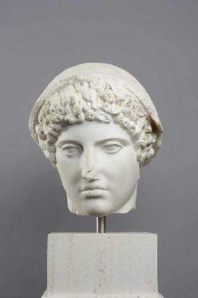 Kopf des Götterboten Hermes "Hermes-Ludovisi" (Römische Wiederholung nach einer griechischen Statue)