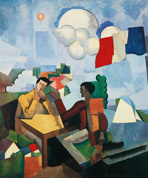 The conquest of the air from Roger Noël-François de la Fresnaye
