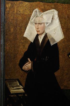 R.van der Weyden, Donor portrait Rolinn