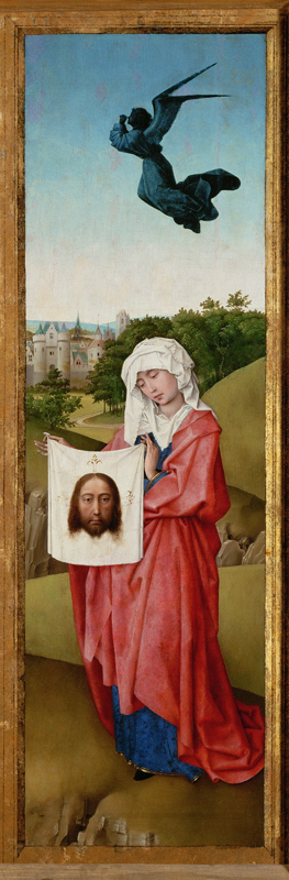 Saint Veronica (The Crucifixion Triptych) from Rogier van der Weyden