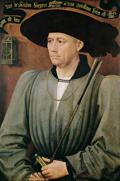 Portrait of Jean Lefevre de Saint-Remy (1396-1468) from Rogier van der Weyden