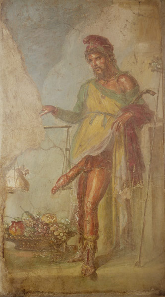 Priapus, from the Casa dei Vettii (House of the Vettii) from Roman