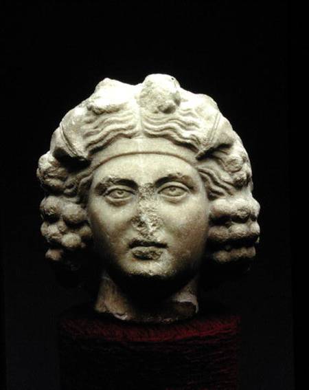 Head of a woman, Period from Roman
