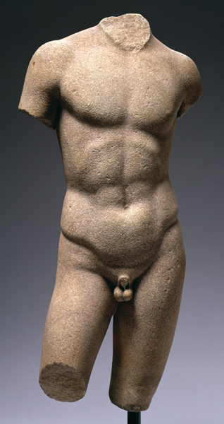 Torso of a Naked Youth from Roman