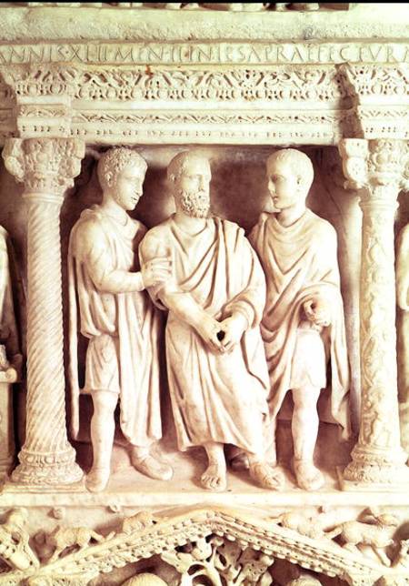 Sarcophagus of Giunio Basso from Roman