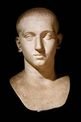Portrait bust of Emperor Severus Alexander (AD 205-35)