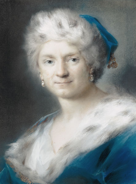 Self-portrait as a winter from Rosalba Giovanna Carriera