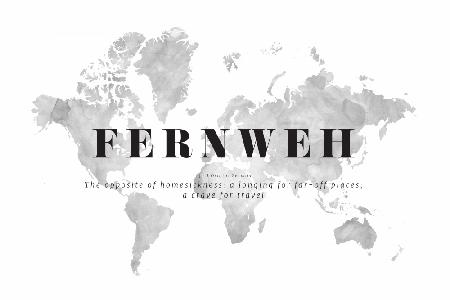 Fernweh world map