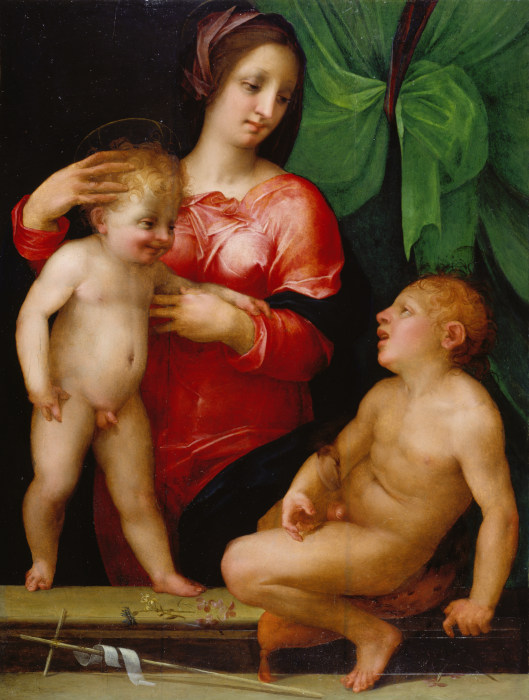 Madonna and Child with the Infant St. John from Rosso Fiorentino