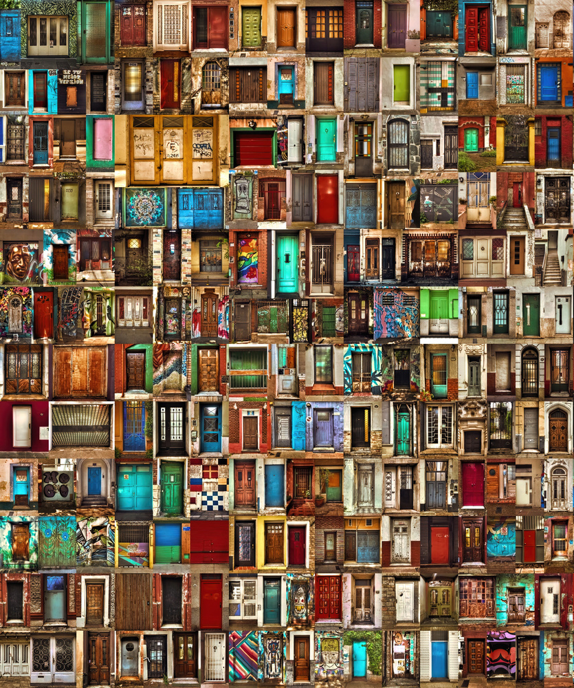 Doors of Buenos Aires from Roxana Labagnara