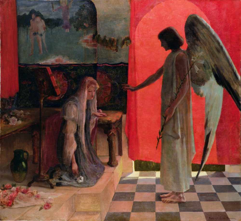 The Annunciation from Rupert Charles Wolston Bunny