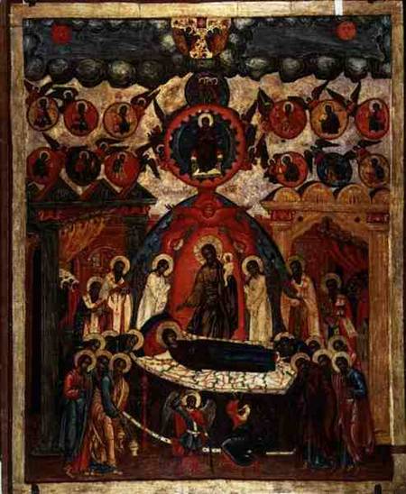 The Dormition from Russian School