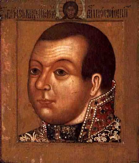 Prince M. V. Skopin-Shuyski (1587-1610) from Russian School