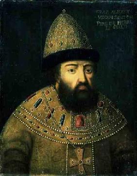 Portrait of Tsar Alexei I Mihailovitch (1629-76)