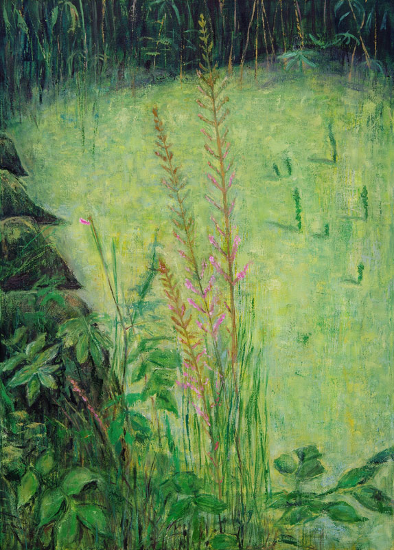 Study in Green (Pond) from Ruth  Addinall