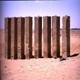 Remains of the Temple of Awwam, built c.400 BC