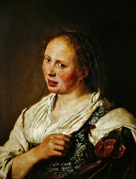Painting of the young peasant