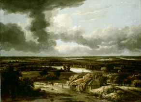 Dutch landscape. from Salomon Koninck