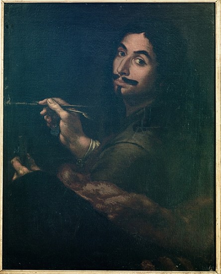 Self Portrait, c.1642 from Salvator Rosa