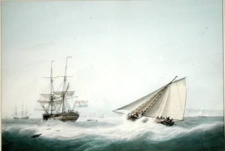 A Brig and a Cutter from Samuel Atkins