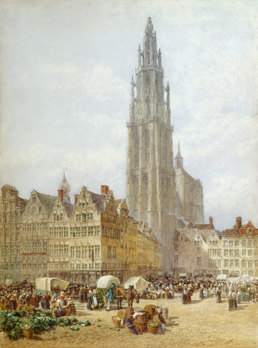 Grande Place, Antwerp from Samuel John Hodson