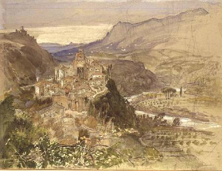 Italian Landscape from Samuel Palmer