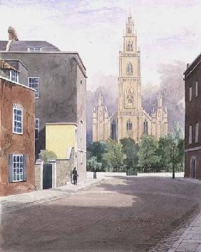 St. Paul's Church, Portland Square, from Surrey Street