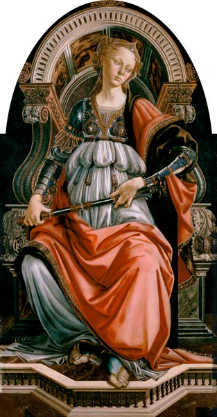 Fortitudo from Sandro Botticelli