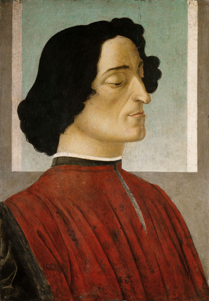 Portrait of the Giuliano de ' Medici from Sandro Botticelli