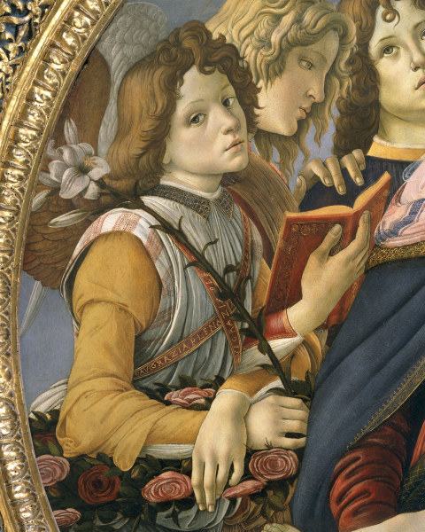 Botticelli, Group of angels from Sandro Botticelli