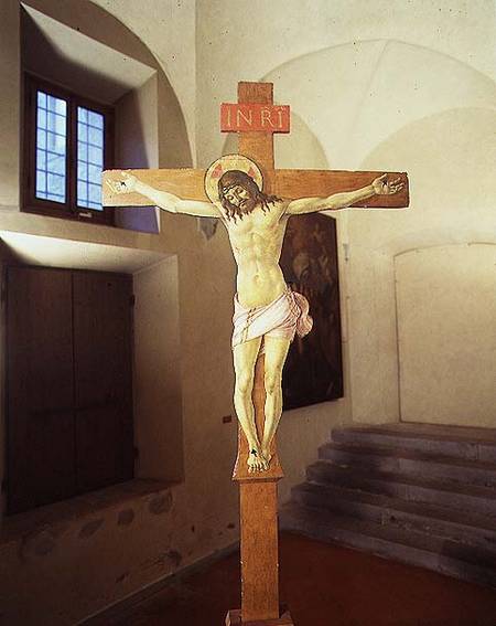 Crucifix (tempera on wood) from Sandro Botticelli