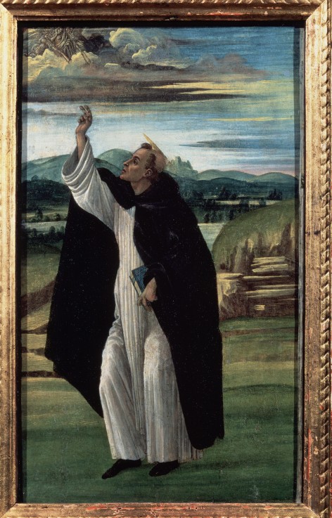 Saint Dominic from Sandro Botticelli