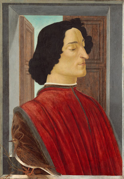 Portrait of Giuliano de' Medici (1453–1478) from Sandro Botticelli