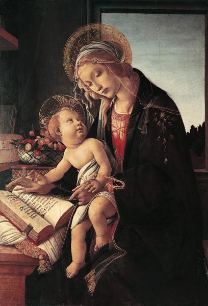 Botticelli, Madonna del Libro    t from Sandro Botticelli