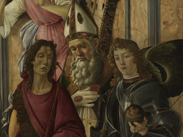 S.Botticelli, Johannes, Ignatius, Mich. from Sandro Botticelli