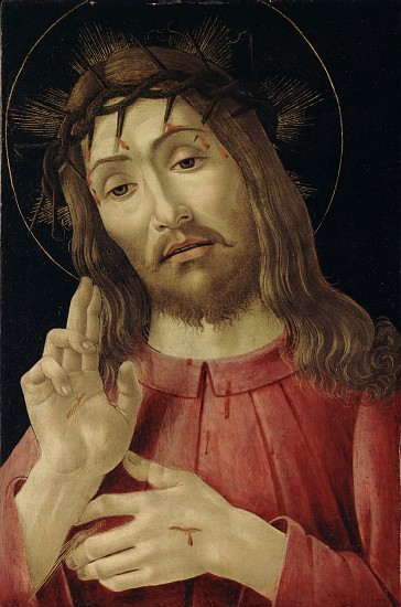 The Resurrected Christ from Sandro Botticelli