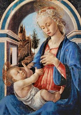 The virgin with the child