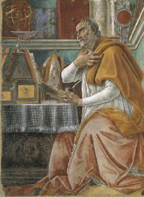 Botticelli / Saint Augustinus / c.1480