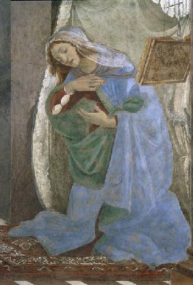 Botticelli, Annunciation to Mary