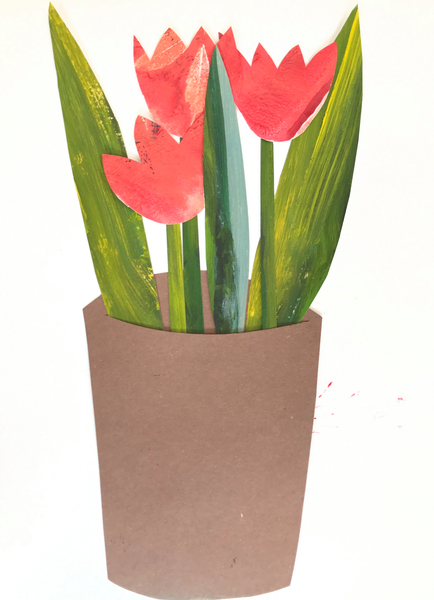 Tulips in a pot from Sarah Thompson-Engels